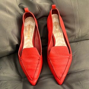 Red Nicholas Kirkwood Loafers